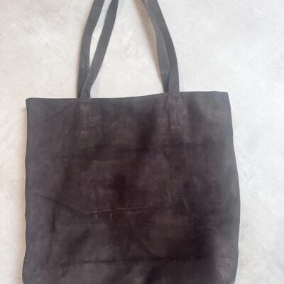 Encoded totebag dark brown