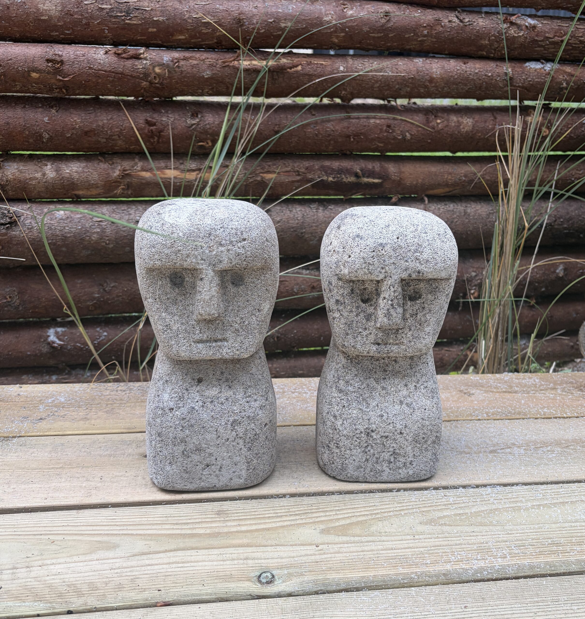 Stenmand i sandsten - Billede 2